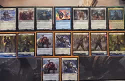 MTG Warhammer 40k Forces Of The Imperium Commander Deck Sleeved - Image 4
