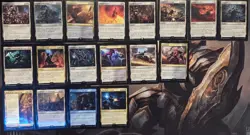 MTG Warhammer 40k Forces Of The Imperium Commander Deck Sleeved - Image 5