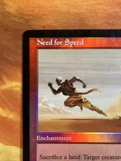 MTG Foil Need for Speed Odyssey Very Lightly Played Condition Red Rare!! - Image 3