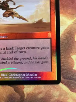 MTG Foil Need for Speed Odyssey Very Lightly Played Condition Red Rare!! - Image 5