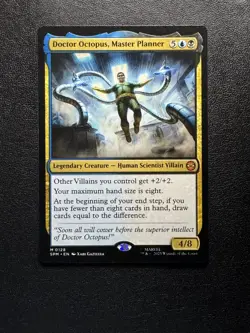 Doctor Octopus, Master Planner 128 MTG Marvel's Spider-Man Mythic Normal NM - Image 1