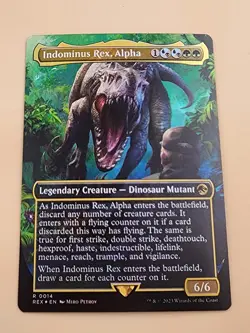Indominus Rex, Alpha (Borderless) Universes Beyond: Jurassic World LP - Image 2