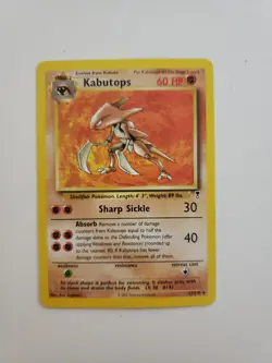 Kabutops Unlimited 24/62 (Pokemon TGC) LP - Image 1