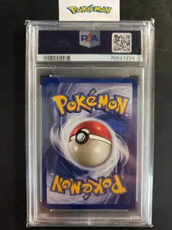First Edition 1999 Pokemon Fossil 39/62 Magmar PSA NM-MT 8 - Image 2