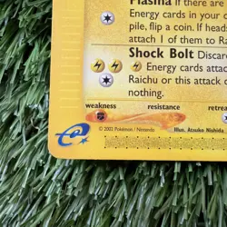 Pokemon TCG Expedition - Raichu 61/165 Non-Holo Rare LP - Image 3