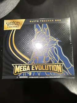 Pokemon TCG Mega Evolution Elite Trainer Box Sealed - Lucario - Image 1
