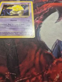 Pokemon 1st Ed. Base Common Drowzee 49/102 - Moderate Play (MP) - Image 3