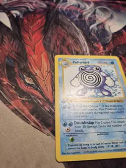 Poliwhirl 38/102 - Base Set 1st Edition Shadowless Uncommon WOTC Pokemon MP - Image 4