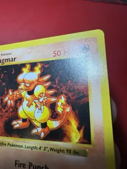 Magmar 36/102 Shadowless 1st Edition Base Set Pokemon Card MP - Image 4