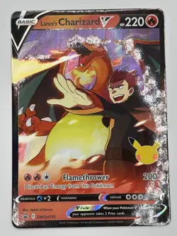 Pokemon Celebrations Promo: Lance's Charizard V SWSH133 NM #SWSH133 - Image 1