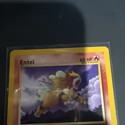 Pokemon Entei Rare 17/64 Neo Revelation WOTC 2001 Non-Holo LP - Image 2