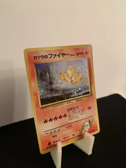 Pokemon Blaine's Moltres Holo Rare Challenge from the Darkness 90 HP Japanese - Image 2