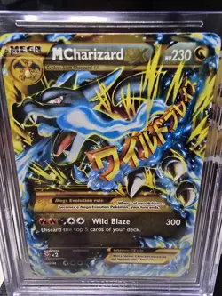2014 Pokemon Flashfire M Charizard EX Holo Ultra Rare #108 XY MINT BGS 8.5 - Image 3