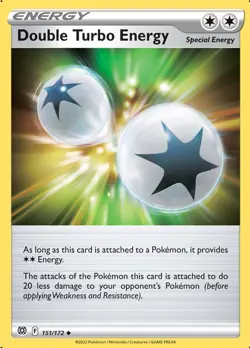 Pokemon TCG - Brilliant Stars - Double Trubo Energy 151/172 Rare - NM - Image 1