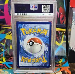 PSA 9 Greninja ex 132 Scarlet & Violet Holo Black Star Promo Pokemon Card - Image 4