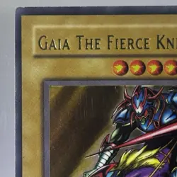 Yu-Gi-Oh! TCG Gaia the Fierce Knight Legend of Blue Eyes White Dragon LOB-006 - Image 2