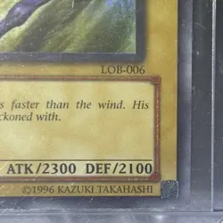 Yu-Gi-Oh! TCG Gaia the Fierce Knight Legend of Blue Eyes White Dragon LOB-006 - Image 4