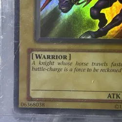 Yu-Gi-Oh! TCG Gaia the Fierce Knight Legend of Blue Eyes White Dragon LOB-006 - Image 5