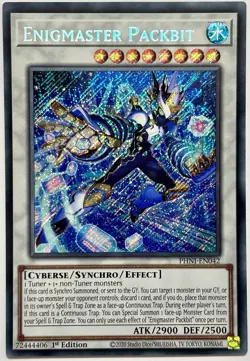 PHNI-EN042 Enigmaster Packbit - Secret Rare 1st Edition Near Mint YuGiOh Card - Image 1