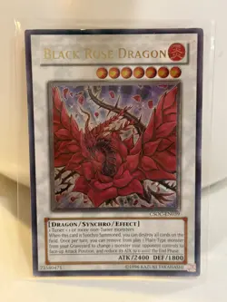 Yugioh Black Rose Dragon Ultimate Rare CSOC-EN039 LP - Image 1