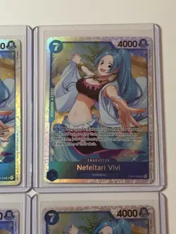 Nefeltari Vivi EB04-025 Azure Sea’s Seven 4 Foil Card Play Set Lot One Piece - Image 3