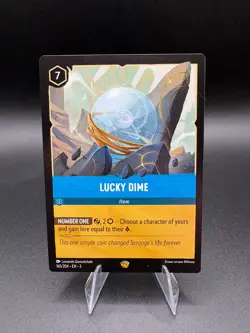 Lucky Dime 165/204 Legendary Lorcana Into The Inklands - Image 1