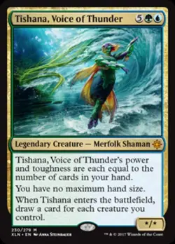 Tishana, Voice of Thunder -Foil Light Play MTG Ixalan - Image 1