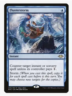 NM - Flusterstorm Regular - MTG Modern Horizons 1 Promo - Free Shipping - Image 1