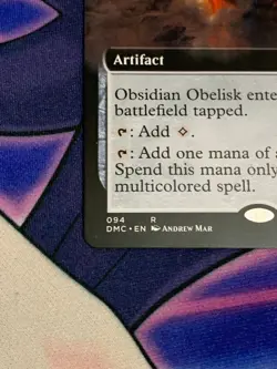 C1910 MAGIC GATHERING MTG DOMINARIA UNITED OBSIDIAN OBELISK 2X NM RAR - Image 5