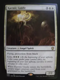 Karmic Guide NM Commander: Innistrad: Crimson Vow MTG FREE SHIPPING - Image 1