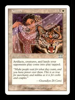 Kismet LP Light Play Classic Sixth Edition MTG [10955] - Image 1