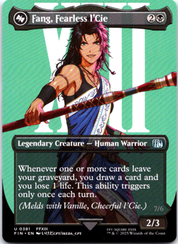 Fang, Fearless l'Cie (Borderless) U FINAL FANTASY 381 LP - Image 1