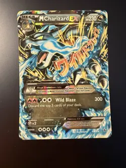 2014 Pokemon XY Flashfire M Charizard EX Ultra Rare Card 69/106 NM - Image 1