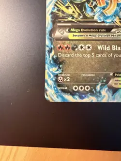 2014 Pokemon XY Flashfire M Charizard EX Ultra Rare Card 69/106 NM - Image 2