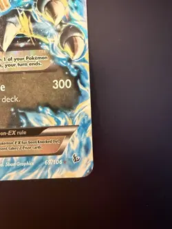 2014 Pokemon XY Flashfire M Charizard EX Ultra Rare Card 69/106 NM - Image 5