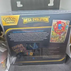 Pokemon TCG Mega Evolution ETB Lucario With Protective Case - Image 2