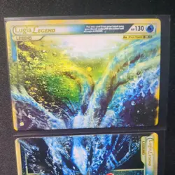 POKEMON HEARTGOLD & SOULSILVER LUGIA LEGEND 113/123+ 114/123 - Image 3