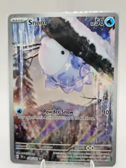 Pokemon TCG Snom Scarlet & Violet Temporal Forces 168/162 - Image 1