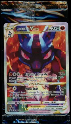 Lucario VSTAR SWSH291 *SEALED* Black Star Promo - Crown Zenith ETB Pokemon TCG - - Image 1