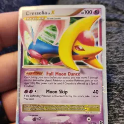 Pokemon Cresselia LV.X Level Up Holo 100 HP 40 Attack 103/106 TCG Card - Image 1