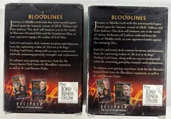 Lord of the Rings TCG - 6x Starter Deck Lot - Cards Unplayed, Bloodlines, Realms - Image 3