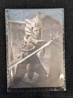 Star Wars Destiny Dice Game Rare Holofoil AHSOKA TANO Force Operative Card - 520 - Image 2