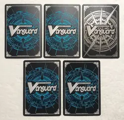 Lot of 5 Japanese Cardfight!! Vanguard RR Card Set - Image 2