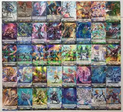 Lot of 40 Japanese Cardfight!! Vanguard Rare Card Set - Image 1