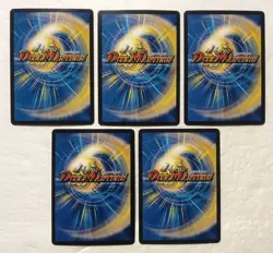 Lot of 5 Japanese Duel Masters Trading Card Game VR Card Set - Image 2