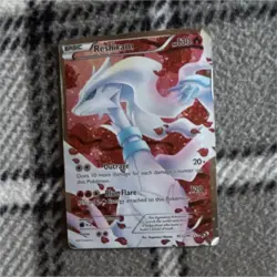 Pokemon Reshiram Ultra Rare Full Art RC22/RC25 Legendary Treasures Card - Image 1