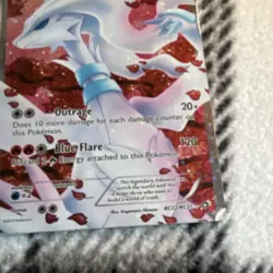 Pokemon Reshiram Ultra Rare Full Art RC22/RC25 Legendary Treasures Card - Image 3