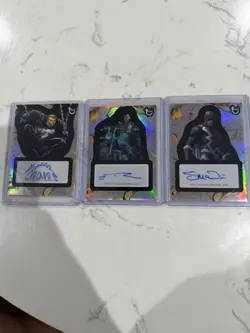 2025 topps marvel comic book heroes 7 card autograph lot - Image 4
