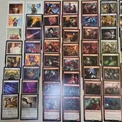 Red and White **VAMPIRES** Tribal Custom COMMANDER MAGIC DECK 100 MTG Cards - Image 3