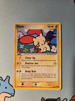 [NM] Plusle - 5/17 - Pokemon Pop Series 3 Holo Card - Image 1